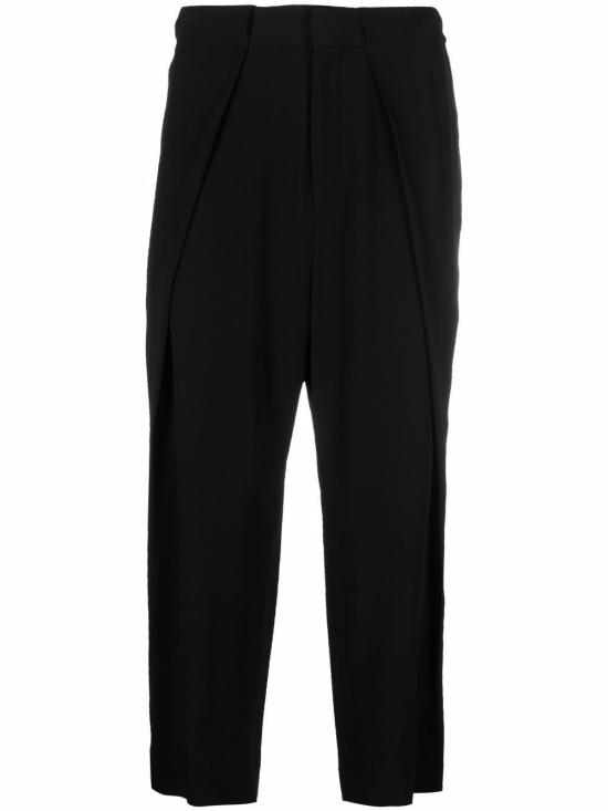  발망 스트레이트 팬츠 XH1PN005VB000PA BLACK