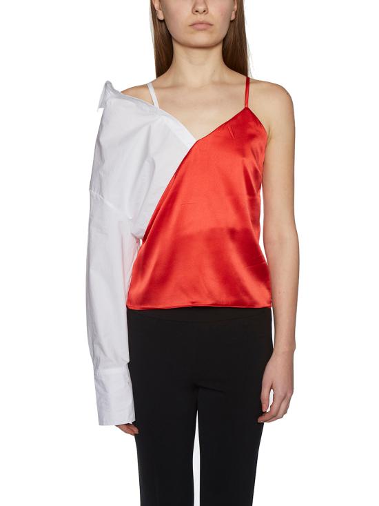  안드레아 야코브 블라우스 XKAS21 RED