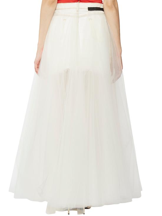  벤 타베르니티 언라벨 숏 스커트 XYF0130840090101 WHITE - BEN TAVERNITI UNRAVEL