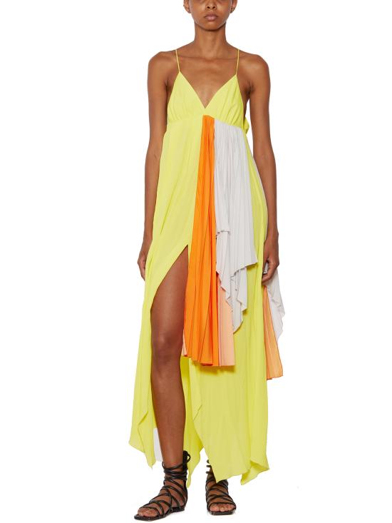  벤 타베르니티 언라벨 미디 원피스 XDB0872380016000 MULTICOLOR - BEN TAVERNITI UNRAVEL