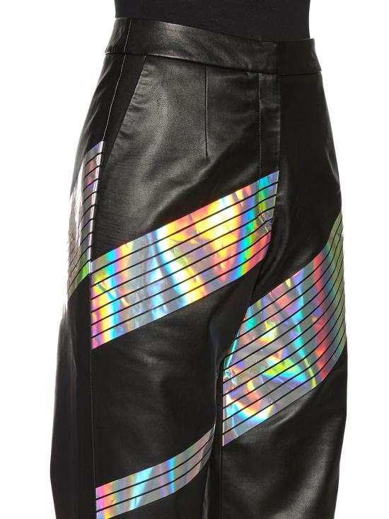  매터리얼 스트레이트 팬츠 YM19FLAM733PABKF BLACK - MATÉRIEL