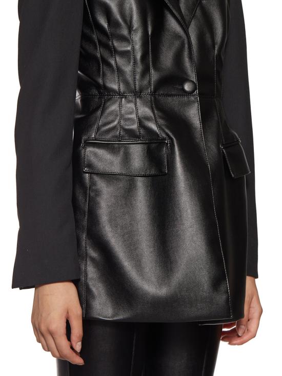  안드레아 야코브 가죽 자켓 C21WCOV06 BLACK - ANDREA YA'AQOV