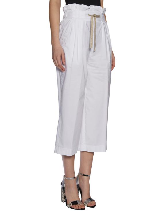  돈답 스트레이트 팬츠 XP4220013000 WHITE - DONDUP