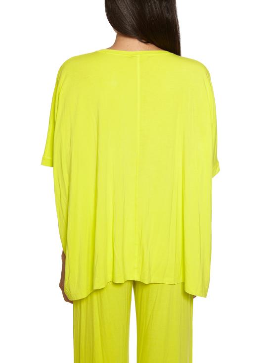  엠마누엘레 비꼬끼 반팔 티셔츠 ZY2011025GIALLO GIALLO FLUO - EMANUELE BICOCCHI