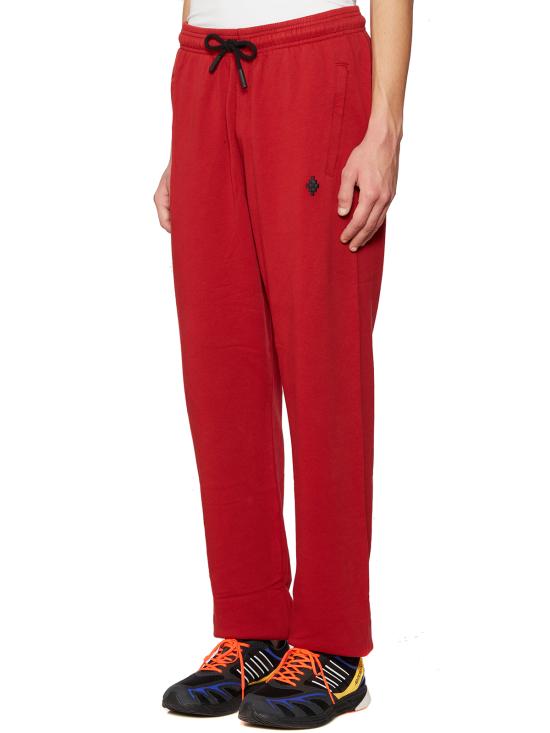  마르셀로 불론 스트레이트 팬츠 CCMCH024F21FLE0012710 RED - MARCELO BURLON