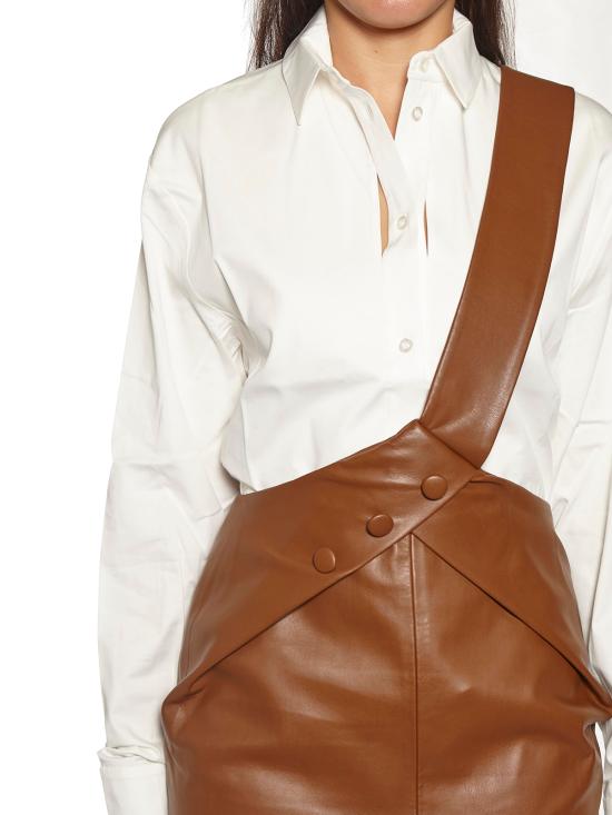  매터리얼 롱 스커트 YMPF19ALM1719SKBR BROWN - MATÉRIEL