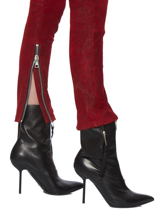  벤 타베르니티 언라벨 스트레이트 팬츠 YUWJB002E193130011900 RED - BEN TAVERNITI UNRAVEL