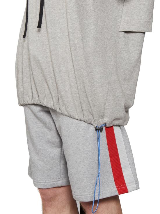  벤 타베르니티 언라벨 후드 티셔츠 XAB0181260010630 GREY - BEN TAVERNITI UNRAVEL