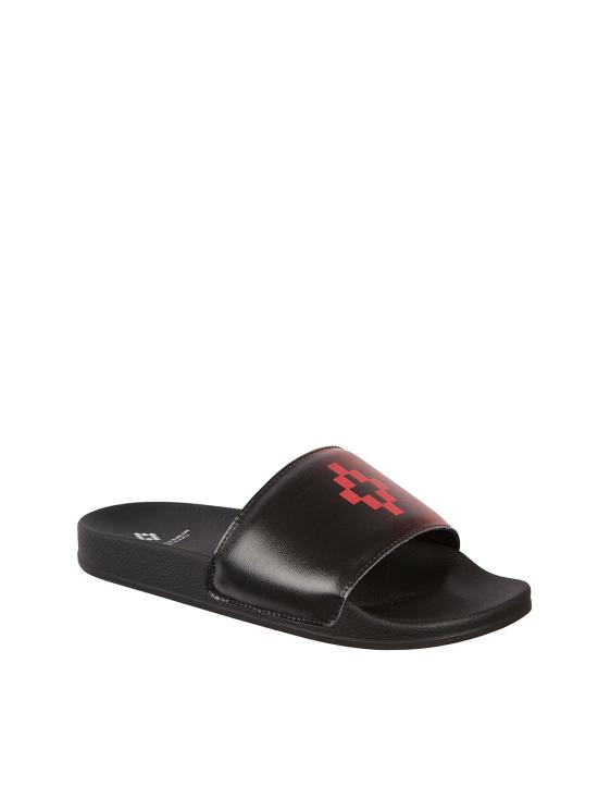  마르셀로 불론 뮬/슬리퍼 XIA0278490361020 BLACK - MARCELO BURLON