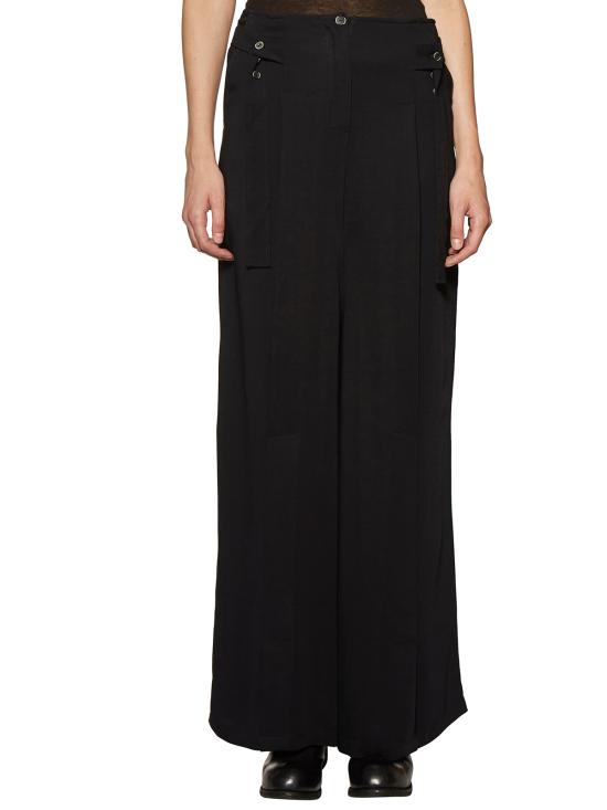  PRIMORDIAL IS PRIMITIVE 스트레이트 팬츠 Q335VI BLACK - OTHER BRANDS