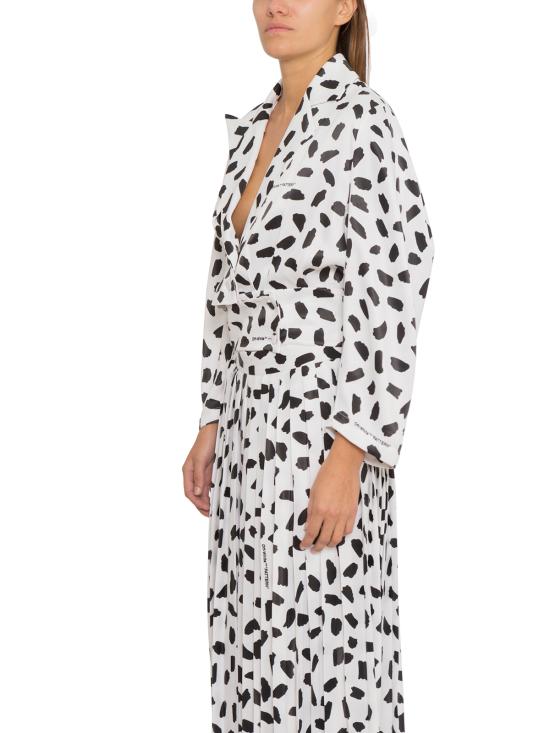  오프화이트 블라우스 JAD0429481349900 BLACK WHITE - OFF WHITE