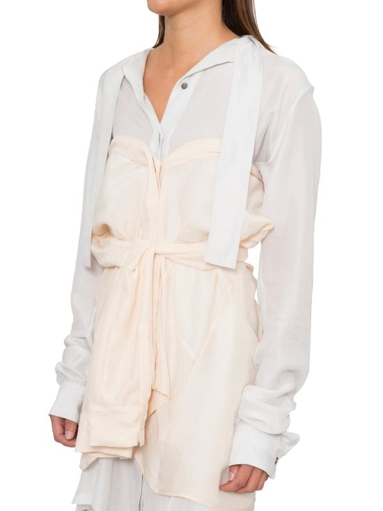  벤 타베르니티 언라벨 미디 원피스 JDB0621150010400 WHITE PINK - BEN TAVERNITI UNRAVEL