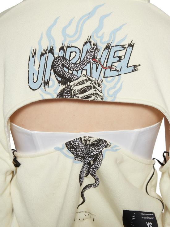  벤 타베르니티 언라벨 후드 티셔츠 JBB0321740270188 BEIGE - BEN TAVERNITI UNRAVEL