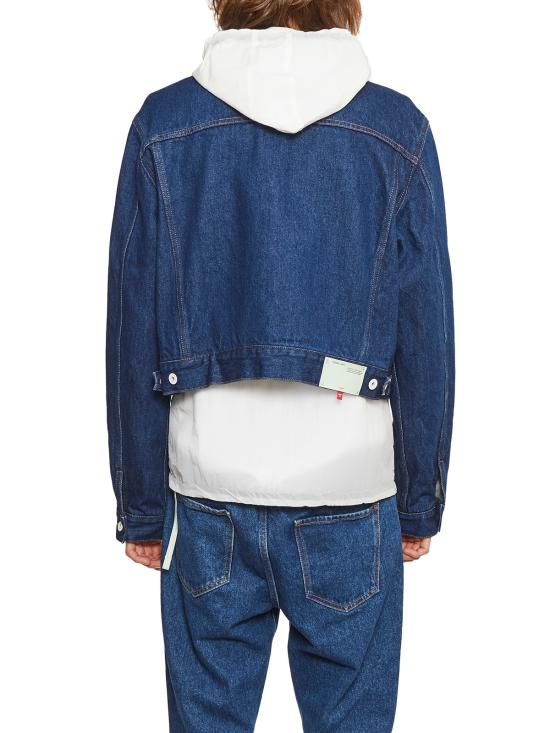  오프화이트 팬티 JYE0043860303288 BLUE - OFF WHITE