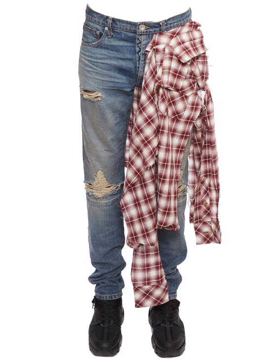  벤 타베르니티 언라벨 스트레이트 팬츠 JYA0061100017500 BLUE - BEN TAVERNITI UNRAVEL