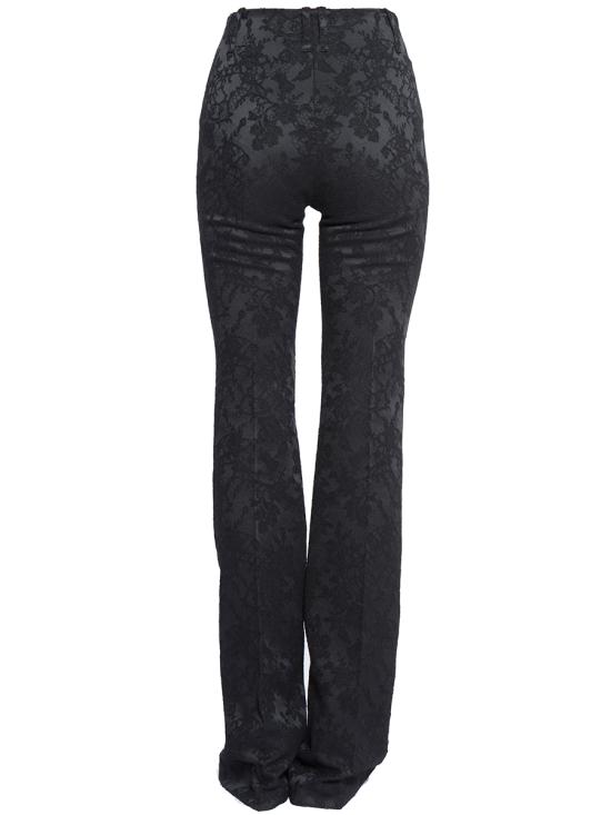  플랑 수드 스트레이트 팬츠 KP73J373 BLACK - PLEIN SUD