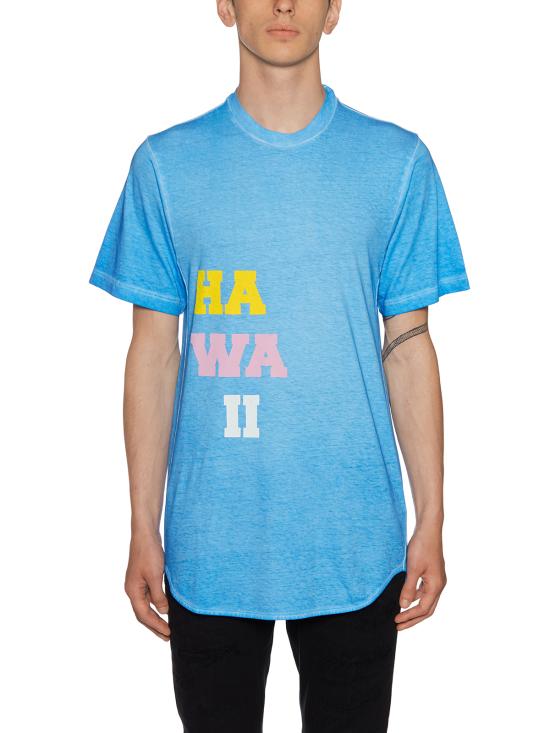  디스퀘어드2 반팔 티셔츠 GD038021995483 LIGHT BLUE