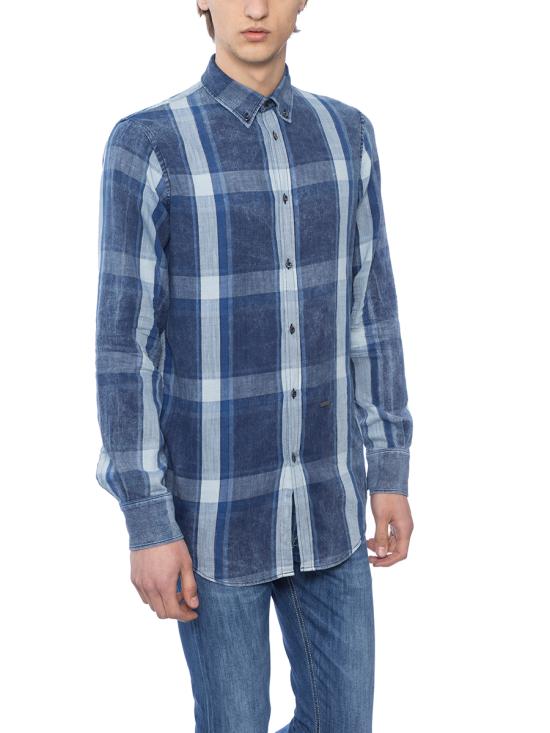  디스퀘어드2 긴팔 셔츠 DL095730524001 BLUE