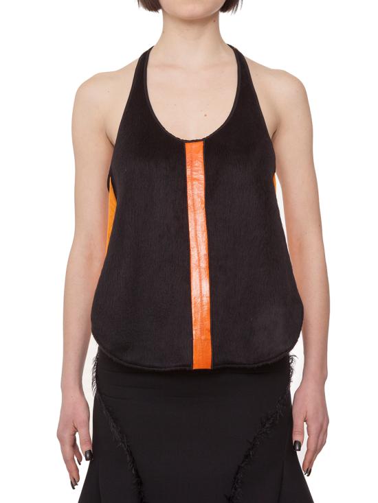  쉬나 민소매 티셔츠 TEEN59BLACKORANGE MULTICOLOR