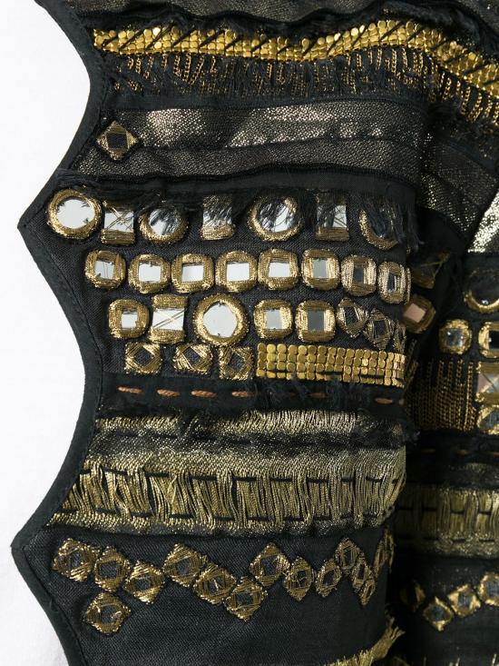  생로랑 자켓 506442Y117W1000 BLACK GOLD - SAINT LAURENT