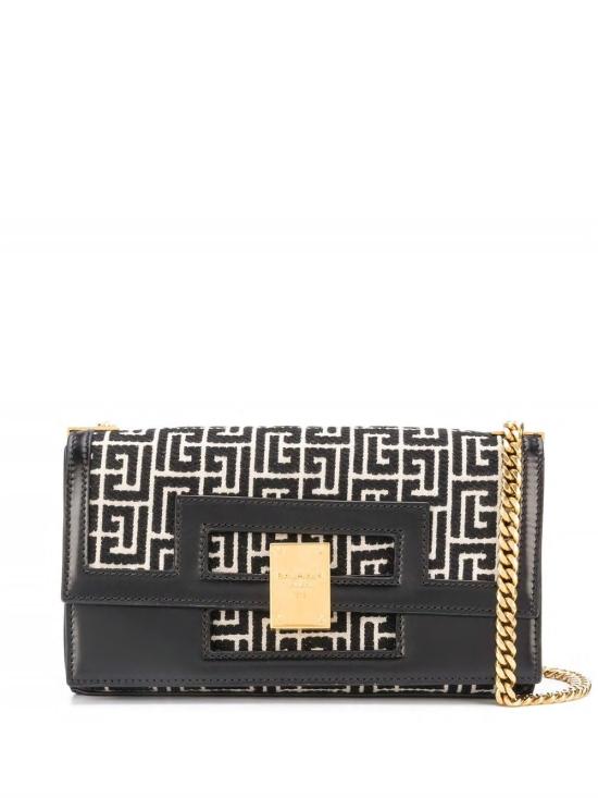  발망 토트백 WN1BK607TJGHGFE IVORY BLACK