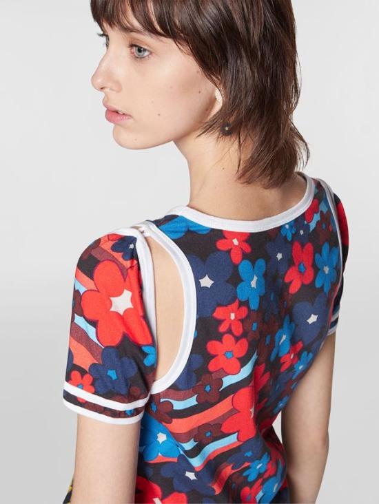  마르니 미디 원피스 THJE0216QXUTCZ71RFV72 - MARNI