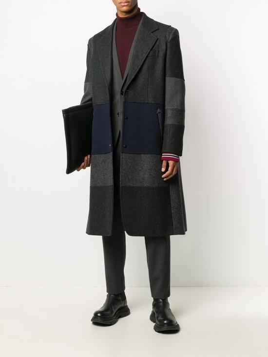  발렌티노 가라바니 코트 UV0CAD906TAHBM GREY NAVY - VALENTINO GARAVANI