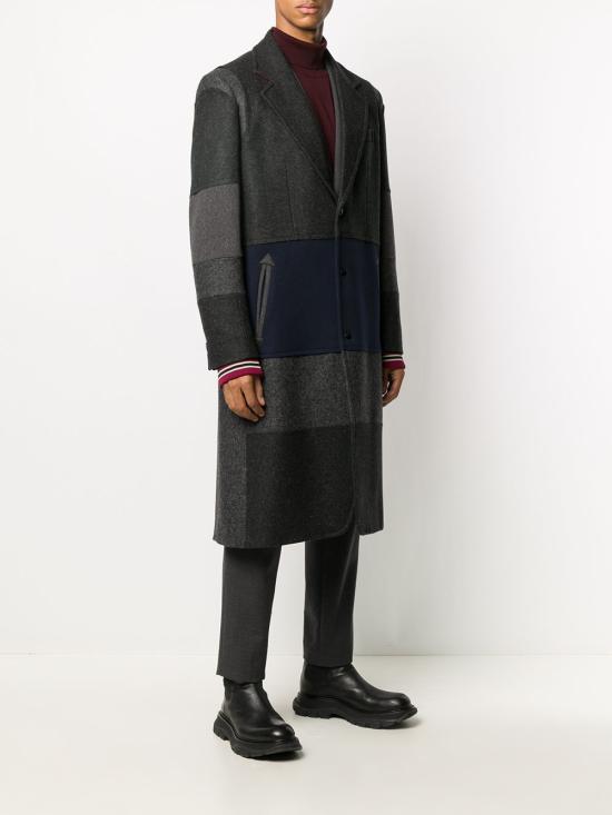  발렌티노 가라바니 코트 UV0CAD906TAHBM GREY NAVY - VALENTINO GARAVANI