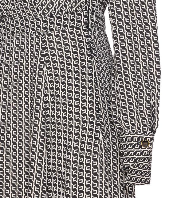 25FW 엘리자베타프랜치 원피스 ABS0356E2EF3 Black - ELISABETTA FRANCHI