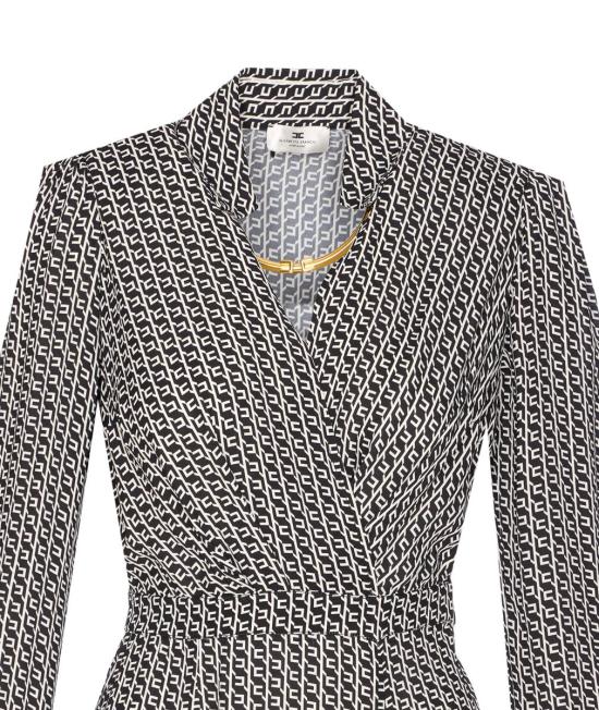 25FW 엘리자베타프랜치 원피스 ABS0356E2EF3 Black - ELISABETTA FRANCHI