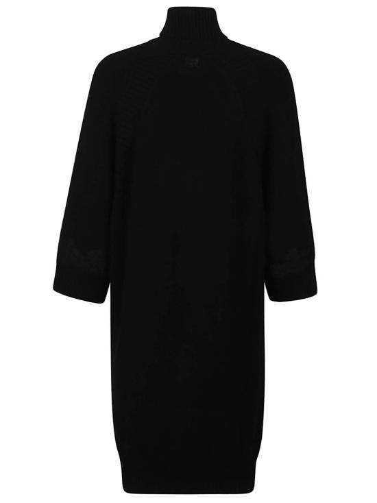 25FW 에르마노 피렌제 미디 원피스 D47EQ046EP2 Black - ERMANNO FIRENZE