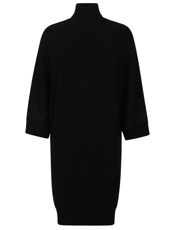 25FW 에르마노 피렌제 미디 원피스 D47EQ046EP2 Black