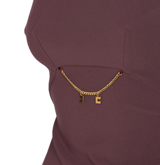 25FW 엘리자베타프랜치 숏 원피스 AB80856E2EA4 RED - ELISABETTA FRANCHI