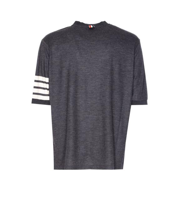 25FW 톰브라운 반팔 티셔츠 MJS292AJ0213015 GREY - THOM BROWNE