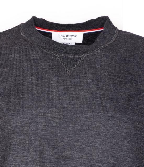 25FW 톰브라운 반팔 티셔츠 MJS292AJ0213015 GREY - THOM BROWNE