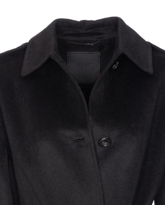 25FW 리우조 코트 CF5058T462722222 Black - LIU JO