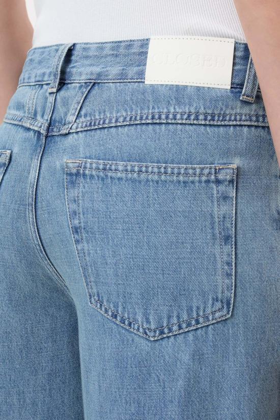  클로즈드 데님 팬츠 닫힌 니카 와이드 진 - CLOSED