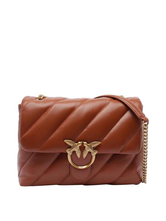 25SS 핑코 숄더백 100037A0F2L84Q Brown