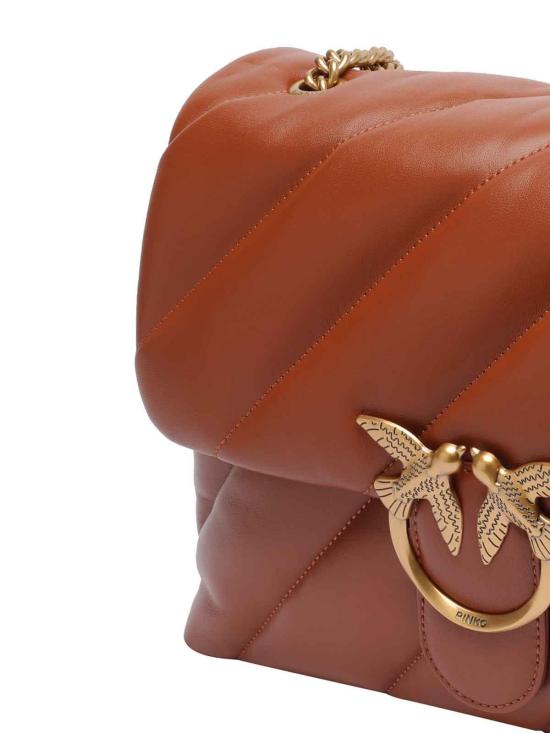 25SS 핑코 숄더백 100037A0F2L84Q Brown - PINKO