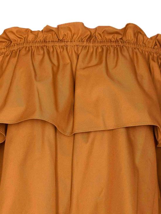 26SS 생로랑 미디 스커트 820312Y3A992498 Brown - SAINT LAURENT