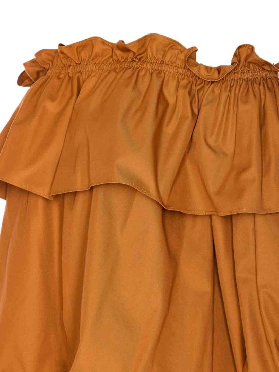 26SS 생로랑 미디 스커트 820312Y3A992498 Brown - SAINT LAURENT