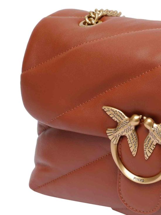 25SS 핑코 숄더백 100038A0F2L84Q Brown - PINKO