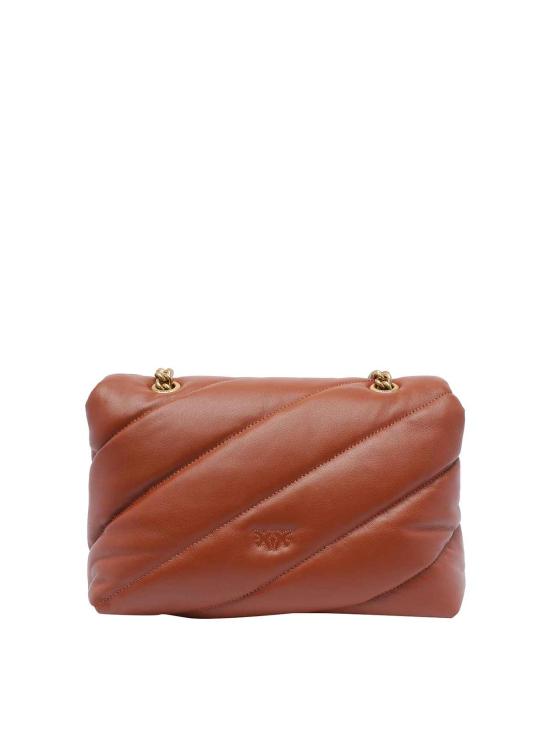 25SS 핑코 숄더백 100038A0F2L84Q Brown - PINKO