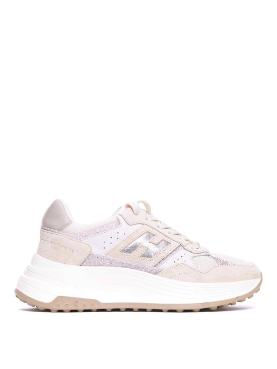 25SS 호간 HI-FI 하이파이 플랫폼 스니커즈 HXW6690FK70U4C0ZBG Nude Neutrals