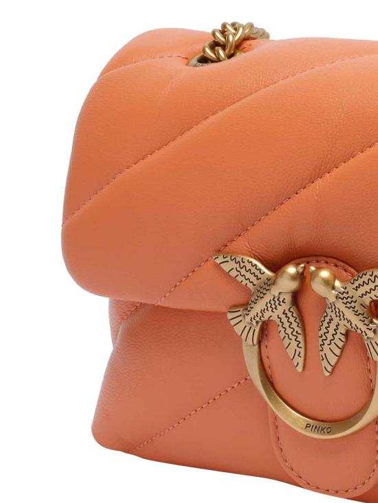 26SS 핑코 크로스백 100039A0F2A57Q Orange - PINKO