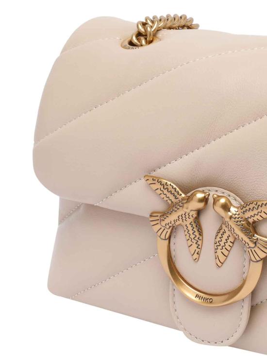 26SS 핑코 숄더백 100039A0F2C50Q Beige - PINKO