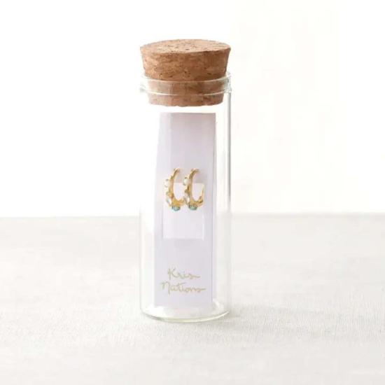  크리스 네이션스 이어링 시사이드 스파크 허기 후프스 - KRIS NATIONS