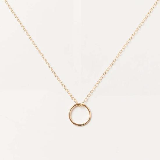  쉬나 마샬 주얼리 목걸이/팬던트 Sheena Marshall Jewelry Sol 목걸이 재활용 14k 골드필 - SHEENA MARSHALL JEWELRY