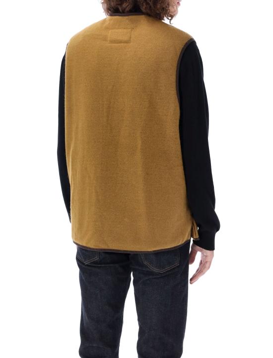 25FW 바버 웜 파일 웨이스트코트 집 인 라이너 MLI0004 BR31 BROWN - BARBOUR