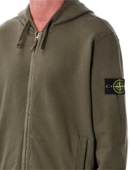 25FW 스톤 아일랜드 후드 티셔츠 S156100067S0A20 V0054 MILITARY GREEN - STONE ISLAND